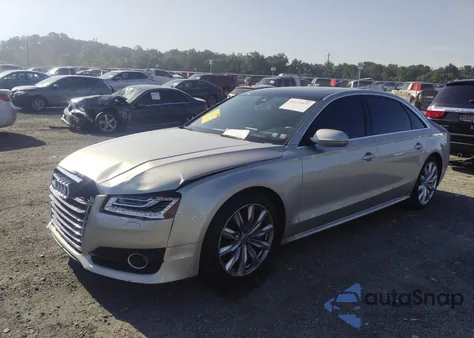 2017 Audi A8 L 3.0T z USA, uszkodzony, nr VIN WAU44AFD3HN014802